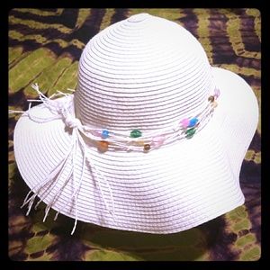 J Hats Floppy Hat with Beads